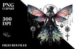 Creative Gothic Fairy PNG Product Image 2