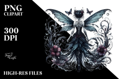 Creative Gothic Fairy PNG Product Image 2