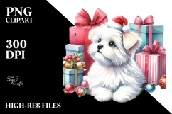 Cute Maltese PNG Product Image 2