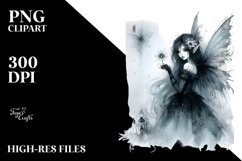Gothic Fairy Clipart Product Image 3