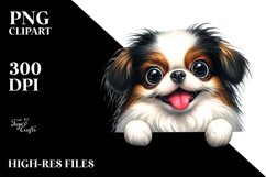 Funny Crazy Japanese Chin | Sublimation | Clipart Product Image 3