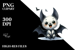 Funny Simple Bat, PNG Product Image 2