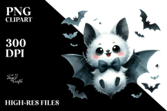 Funny Simple Bat, High-Res PNG Product Image 2