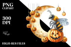 Bee for Halloween, PNG Product Image 2
