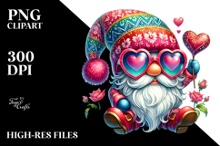 Detailed Gnome with Heart Sunglasses Product Image 2
