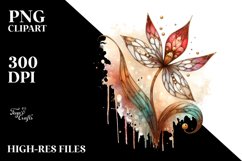 Abstract Wooden Stained Snowdrop Product Image 3