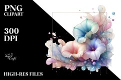 Glossy Morning Glory in Material PNG Product Image 3