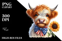 Shy Goofy Smile Bow Sunflower Clipart Product Image 3