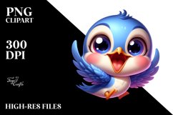 Crazy Swallow Smiling | Sublimation | Clipart Product Image 3