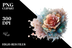 Pastel Rose PNG Product Image 2