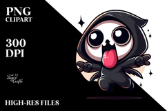 Silly Cartoon Reaper PNG Product Image 2