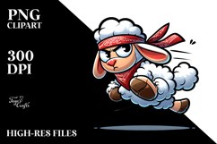 Sarcastic Bandana-Wearing Lamb Product Image 2