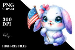 Vibrant Baby Bunny PNG Product Image 2