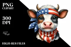 Goofy Smile Bandana Sublimation Clipart Product Image 3
