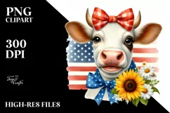 Proud Large Goofy Smile Bow Sunflower Clipart Product Image 1