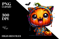 Cute Pumpkin Design, High Quality PNG Product Image 2