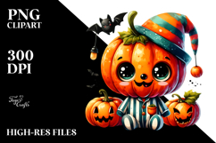 Cute Pumpkin Head, Transparent PNG Product Image 2