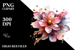 Abstract Cherry Blossom PNG Product Image 2