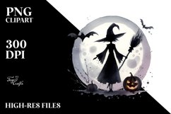Halloween Witch PNG Product Image 3