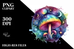 Colorfull Watercolor Magical | Clipart Product Image 1