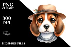 Colorful Beagle Caricature-Like Product Image 1