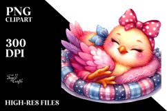 Resting Sailor Chicken PNG Product Image 2