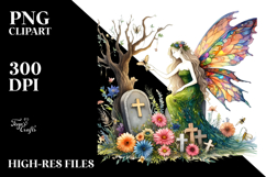 Fairy Watercolor Clipart Product Image 2