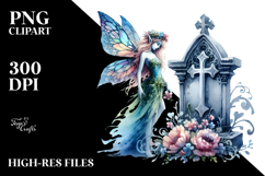 Fairy Watercolor Clipart Product Image 2
