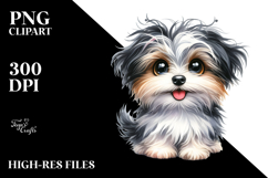 Happy Havanese Whimsical Sticker Product Image 2