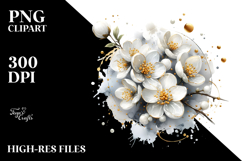 Abstract Jasmine PNG Product Image 2