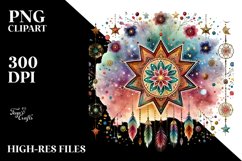Simple Boho Star PNG Product Image 2
