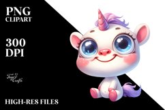 Cute Baby Dragon in Wood Bucket PNG Product Image 1