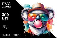 Quirky High Detail Koala Portrait Product Image 3