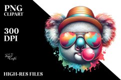 Quirky High Detail Koala Portrait Product Image 3