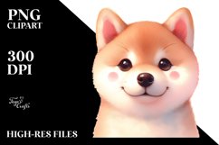 Shiba Inu Clipart Product Image 1