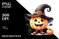 Funny Halloween Pumpkin PNG Product Image 2