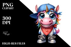 Hat Bandana Large Sports Shoes Unicorn | Clipart Product Image 1