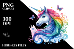 Vibrant Unicorn PNG Product Image 2
