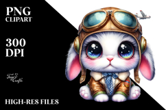 Vibrant Baby Rabbit PNG Product Image 2