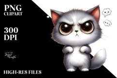 Funny Cat Standing | Sublimation | Clipart Product Image 3