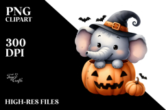 Cute Baby Elephant PNG Product Image 2