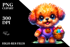Baby Bichpoo, Halloween PNG Product Image 2