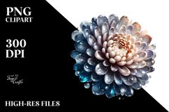 Glossy Chrysanthemum | Sublimation | Clipart Product Image 3