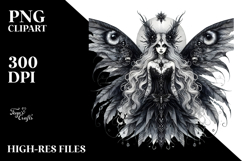 Gothic Fairy, High-Res PNG Product Image 2