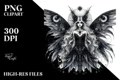 Gothic Fairy, High-Res PNG Product Image 2
