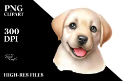 Baby Labrador Retriever PNG Product Image 2