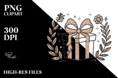 Present Glittery PNG Product Image 1