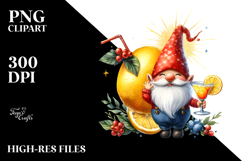 Gnome Cocktail Gigantic Lemon PNG Product Image 2