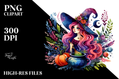 Witch Mystical Vibrant Drawing Enchanting | Sublimation | Product Image 2