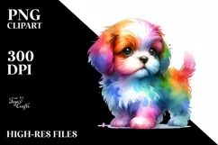 Simple Baby Dog Sublimation Clipart Product Image 1